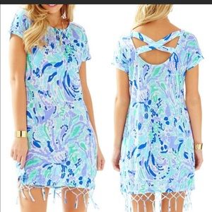 Lilly Pulitzer Beachcomber Fringe Tunic Dress